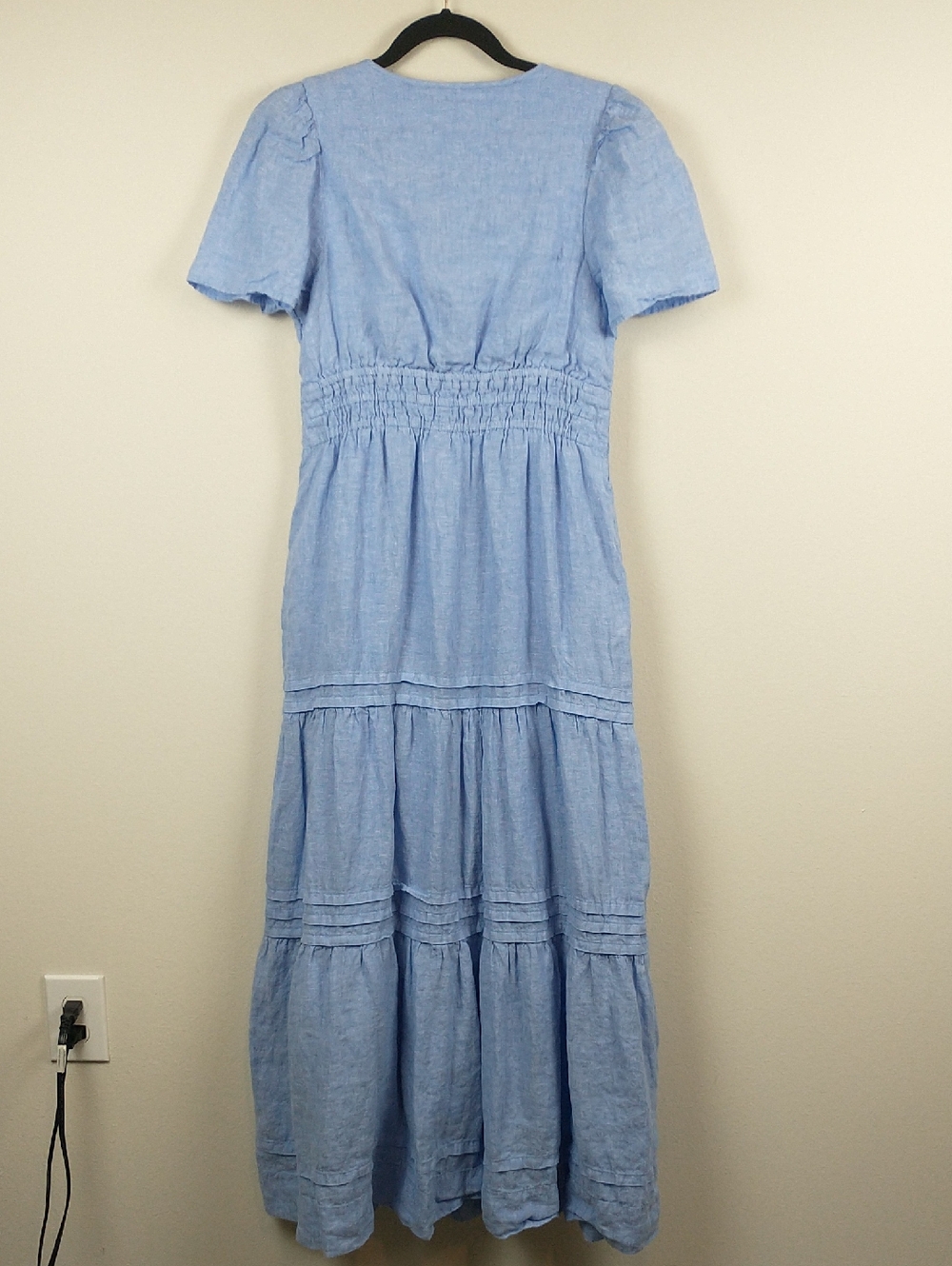 Quince Light Blue Maxi Dress - Picture 12 of 13